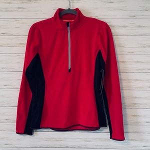 (NWT) New Balance Half Zip w/Thumbholes
